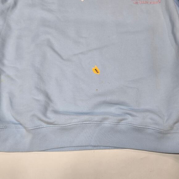 LPA Everything Is The Best Sweatshirt in Cloud Blue XL - Picture 3 of 14
